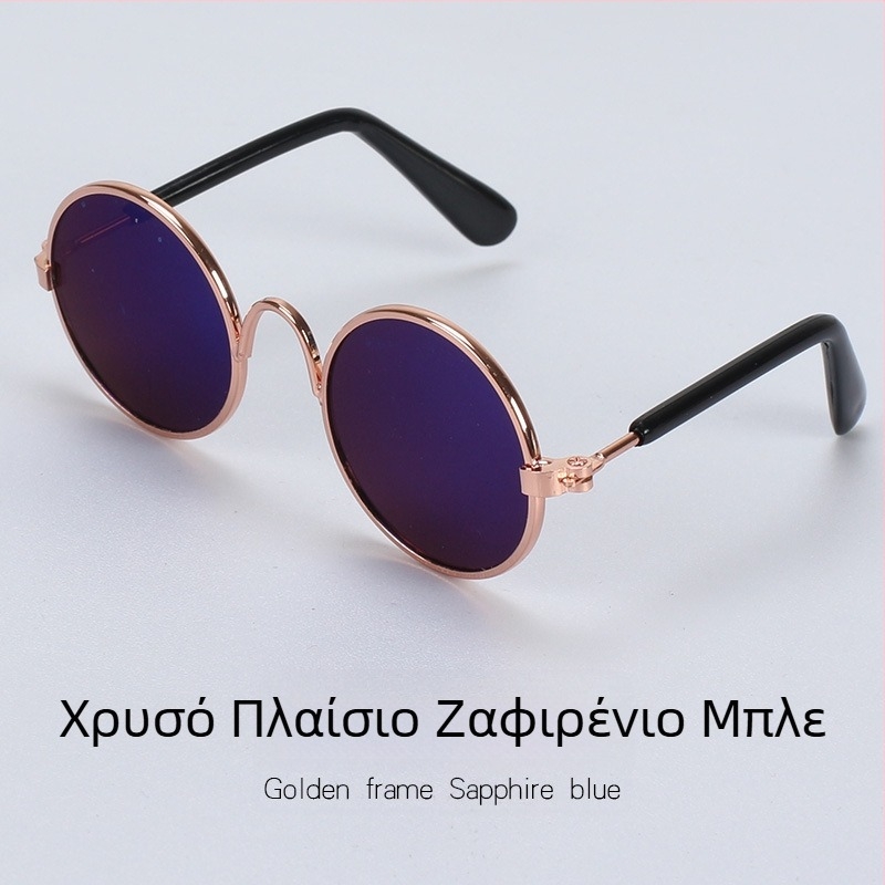 Γυαλιά ηλίου γάτας απευθείας από το εργοστάσιο, γυαλιά ηλίου για σκύλους, αστεία καπέλα Teddy Personality, αξεσουάρ για κατοικίδια, γυαλιά ηλίου για γάτες σε απόθεμα