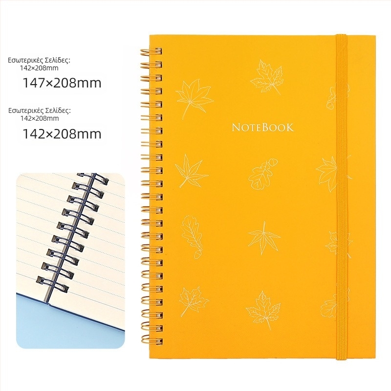 Αμερικανικό Εβδομαδιαίο Σχέδιο A5 Πηνίο Σημειωματάριο Οριζόντιο Σημειωματάριο Πρόγραμμα Σημειωματάριο Αγγλικά Ημερολόγιο Φοιτητής Σημειωματάριο Χονδρική