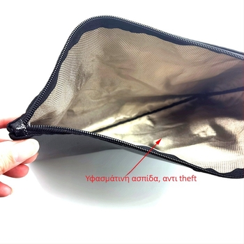 Πυράντοχη και αδιάβροχη προστατευτική τσάντα χρημάτων για γραφείο και σπίτι, πολύτιμη μεταλλική τσάντα αποδείξεων ασφαλείας, αποθήκευση εγγράφων πληροφοριών σύμβασης