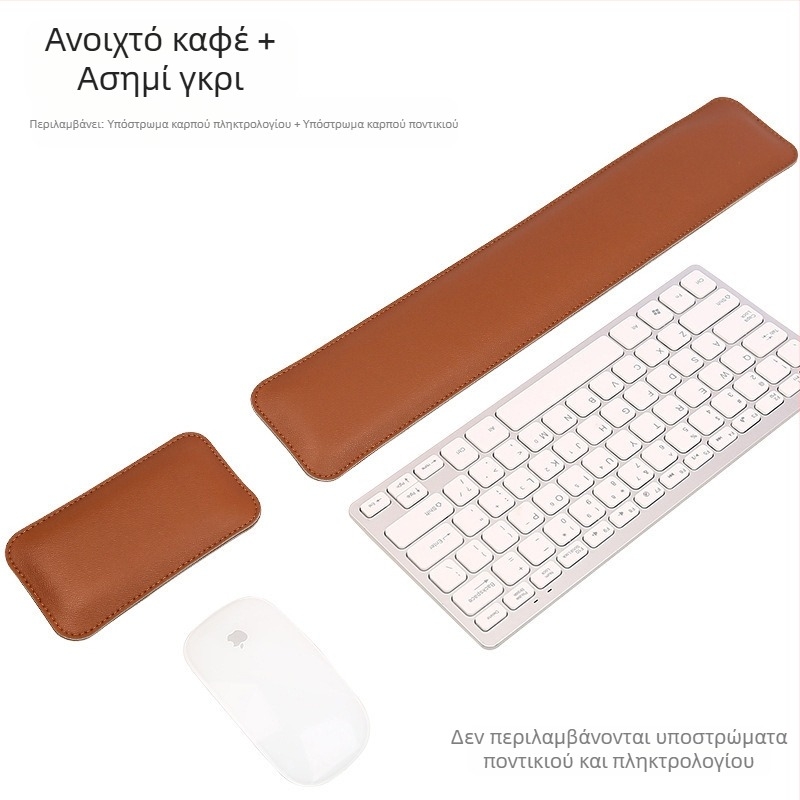 Διασυνοριακό απλό δερμάτινο mousepad εξαιρετικά μεγάλο μαλακό στήριγμα καρπού, πληκτρολόγιο, στήριγμα χεριών υπολογιστή, παρτίδα επιτραπέζιων μαξιλαριών