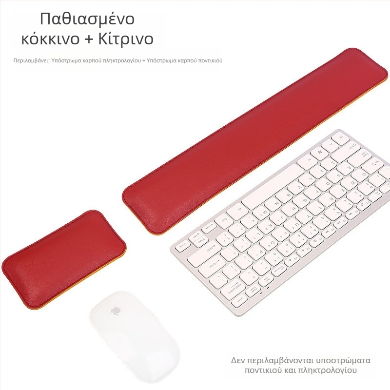 Διασυνοριακό απλό δερμάτινο mousepad εξαιρετικά μεγάλο μαλακό στήριγμα καρπού, πληκτρολόγιο, στήριγμα χεριών υπολογιστή, παρτίδα επιτραπέζιων μαξιλαριών