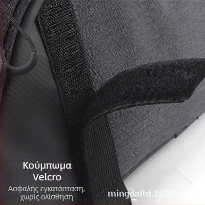 Εργοστασιακή χονδρική τσάντα πλάτης ποδηλάτου μεγάλης χωρητικότητας SAHOO shark tiger με μονωτική βάση, τσάντα ποδηλάτου για ουρά