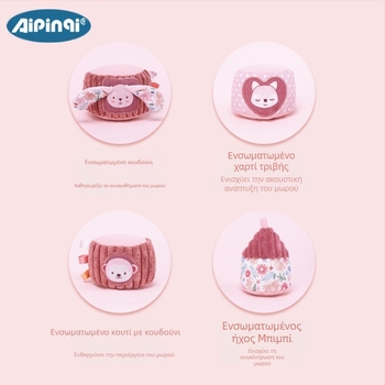 Εκπαιδευτικό παιχνίδι Jenga για νεογέννητα με πύργο στοίβαξης, 0-1 ετών, με πύργο ουράνιου τόξου, πνευματικό παιχνίδι