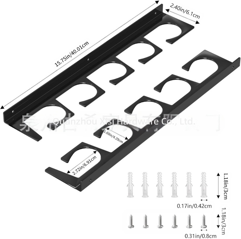 Βάση καλαμιών ψαρέματος BEBIKR τοίχου - βάση καλαμιών ψαρέματος -5 καλάμια ψαρέματος