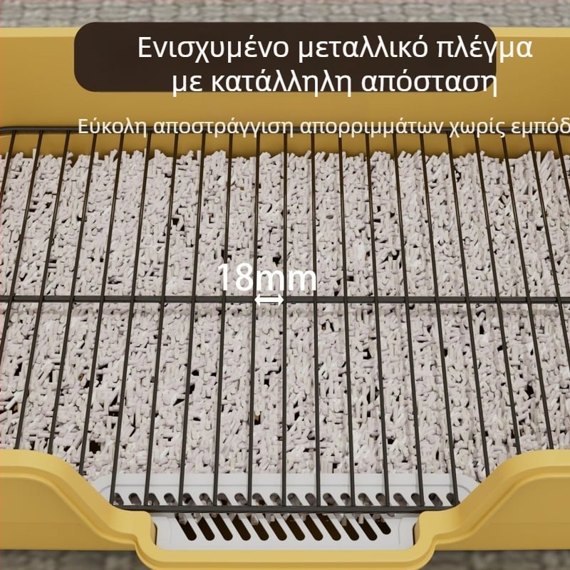 Σιδερένια τουαλέτα σκύλου με μεγάλο φράχτη, αντιολισθητικό, ουρητήριο σκύλου, μεγάλο, μεσαίο, μικρό, επίπεδο, για σκύλους, είδη κατοικίδιων ζώων