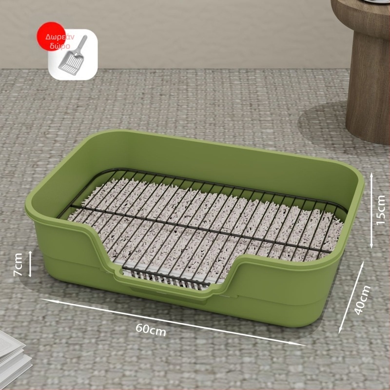 Σιδερένια τουαλέτα σκύλου με μεγάλο φράχτη, αντιολισθητικό, ουρητήριο σκύλου, μεγάλο, μεσαίο, μικρό, επίπεδο, για σκύλους, είδη κατοικίδιων ζώων