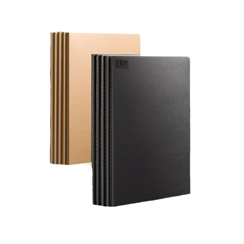 Τετράδιο Εργασιών B5 από Δέρμα Βοοειδών, Α5, Ατυπώτο, Μαύρο, Τετράδιο Καρτών, Οριζόντια Πλέγματα, Κενό, Ατυπώτο, Δέρμα Βοοειδών, Χονδρική