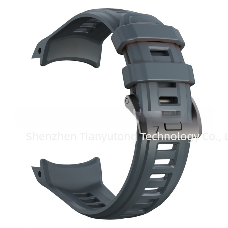 Κατάλληλο για το Garmin Instinct 3 με επίσημο λουράκι σιλικόνης 50mm με amoled