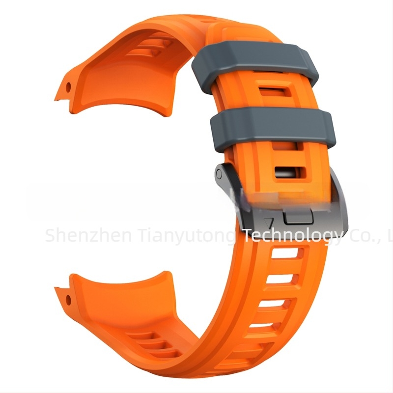 Κατάλληλο για το Garmin Instinct 3 με επίσημο λουράκι σιλικόνης 50mm με amoled