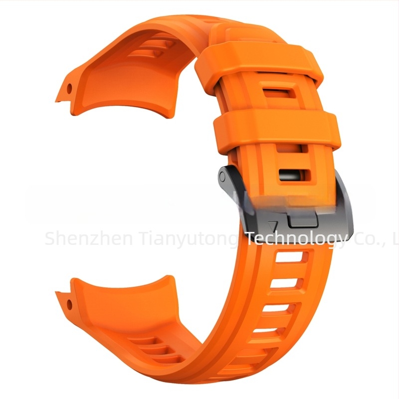 Κατάλληλο για το Garmin Instinct 3 με επίσημο λουράκι σιλικόνης 50mm με amoled