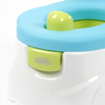 Παιδική τουαλέτα προσομοίωσης παιδική τουαλέτα μωρού πλαστική εξαιρετικά μεγάλη τουαλέτα με χαμογελαστό πρόσωπο, βοηθητική τουαλέτα για βρέφη