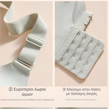 053 Πρωτότυπο σουτιέν υψηλής υφής με υφή και υφή, γυναικείο τρισδιάστατο σουτιέν με καλούπι, εύκολα τυλιγμένο και σταθεροποιημένο