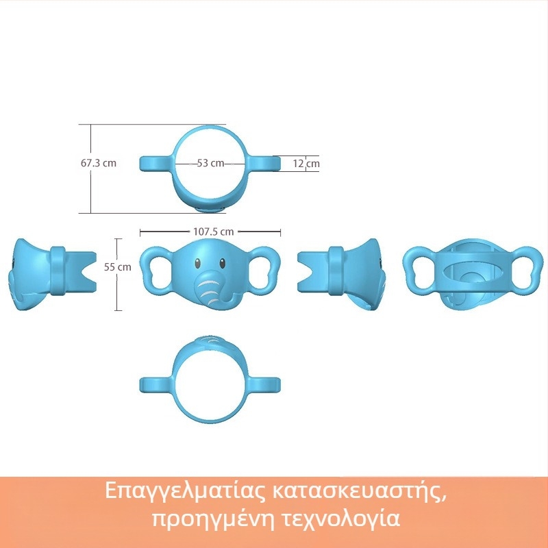 Λαβή μπουκαλιού Dr. Brown με μαλακή λαβή σιλικόνης, μπουκάλι νερού, ποτήρι, αξεσουάρ μπουκαλιών, χονδρική, καλαμάκι, βολικό