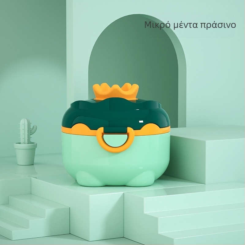 Φυσίγγιο γάλακτος σε σκόνη για μωρά Φορητή εξερχόμενη σφραγισμένη κασέτα συσκευασίας ανθεκτική στην υγρασία Δεξαμενή αποθήκευσης Συμπληρωματική κασέτα γάλακτος σε σκόνη σε κουτί με νουντλς ρυζιού