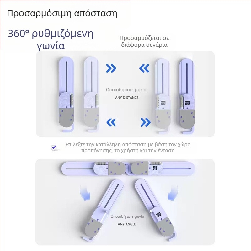 Πολυλειτουργική σανίδα κοιλιακών σε στυλ Tiktok με διαιρεμένο σύστημα γυμναστικής, αυτόματος τροχός κοιλιακών με αναπήδηση, εξοπλισμός εκγύμνασης κοιλιακών μυών