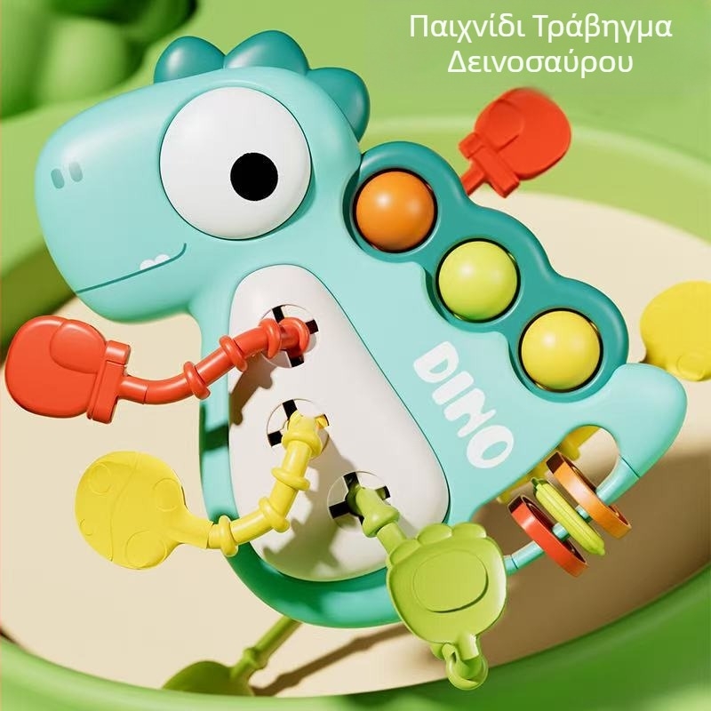 Νέο διασυνοριακό τιμόνι δεινοσαύρων Lala Le Busy Board Montessori Πολυλειτουργική προσομοίωση μωρού συνοδηγός παρτίδα παιχνιδιών