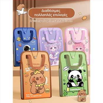 Τσάντα χειρός A4, τσάντα εγγράφων, τσάντα εκκλησιαστικού οργάνου 13 τεμαχίων, τσάντα τεστ, πολλαπλές στρώσεις, μεγάλης χωρητικότητας, αποθήκευση χαρτιού χειρός για μαθητές δημοτικού σχολείου