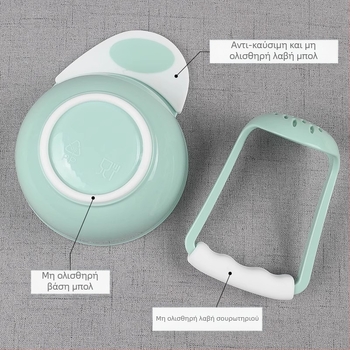 Μύλος συμπληρωμάτων διατροφής για πουρέ μήλου Χειροκίνητη μηχανή συμπληρωμάτων διατροφής για μωρά Μπολ άλεσης πουρέ φρούτων για μωρά για πουρέ λαχανικών για παιδιά