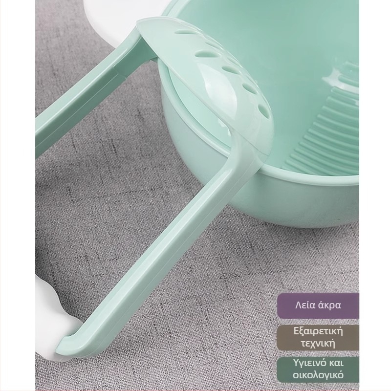 Μύλος συμπληρωμάτων διατροφής για πουρέ μήλου Χειροκίνητη μηχανή συμπληρωμάτων διατροφής για μωρά Μπολ άλεσης πουρέ φρούτων για μωρά για πουρέ λαχανικών για παιδιά