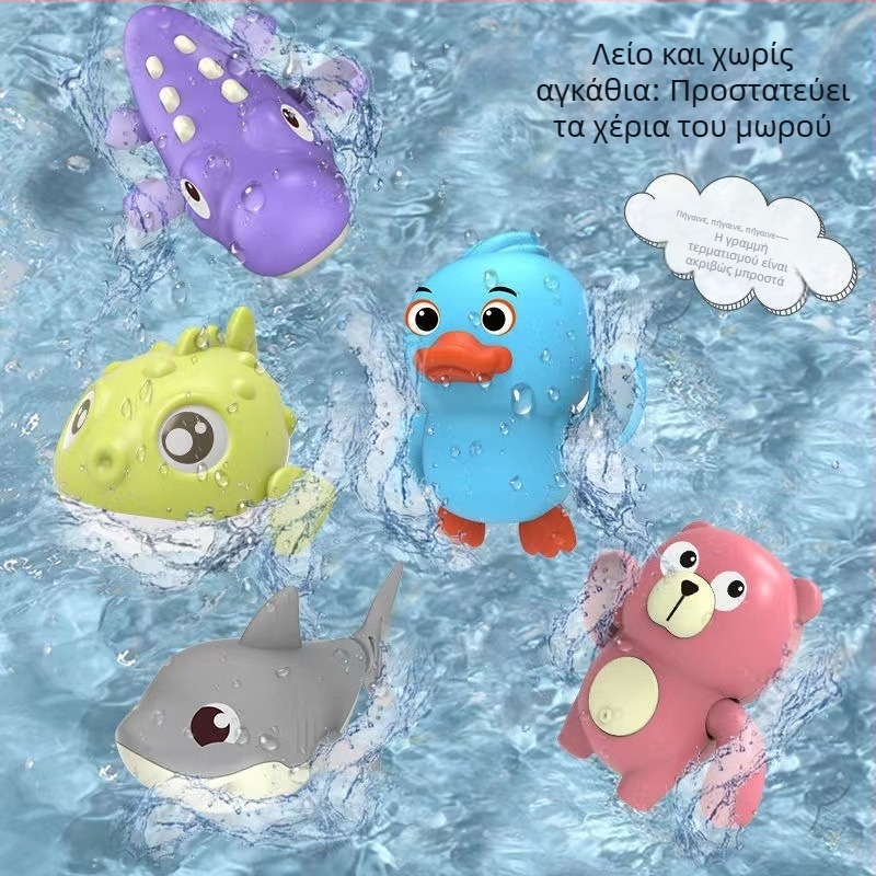 Παιδικά παιχνίδια μπάνιου TikTok, χελώνα νερού που κολυμπάει, ζώο, αγόρι, κορίτσι, παιχνίδια μπάνιου