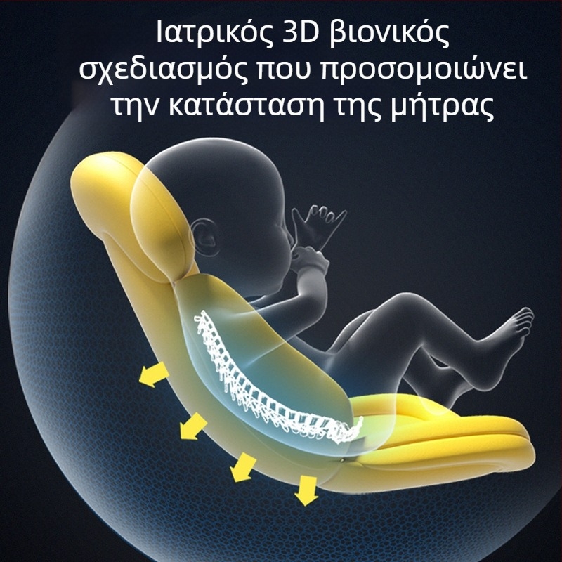 Μεγάλο καρότσι νεογέννητου μωρού καροτσιού καροτσιού καρότσι ασφαλείας προστατευτικό μαξιλάρι καθίσματος μωρού μέσης Universal