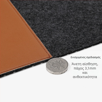 Mouse Pad από τσόχα, δερμάτινο, εξαιρετικά μεγάλο, ανθεκτικό στους λεκέδες, μαξιλάρι γραφείου για παιχνίδια ηλεκτρονικών σπορ, μαξιλάρι γραφείου για γραφή