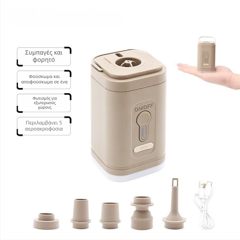 Πολυλειτουργική Αποθήκευση Ισχύος Εξωτερική Κάμπινγκ Κρεβάτι Αέρα Πισίνας Κολύμβηση Δακτύλιος Φορητή Ηλεκτρική Αντλία Αέρα Μπορεί να Αντλήσει Ηλεκτρική Αντλία Αέρα