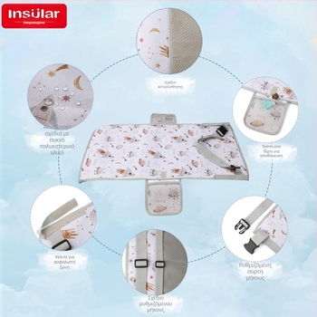 Αδιάβροχο παιδικό μαξιλάρι επέκτασης καθίσματος ταξιδιού αεροσκάφους, παιδικό κρεβάτι ταξιδιού αιώρας αεροσκάφους