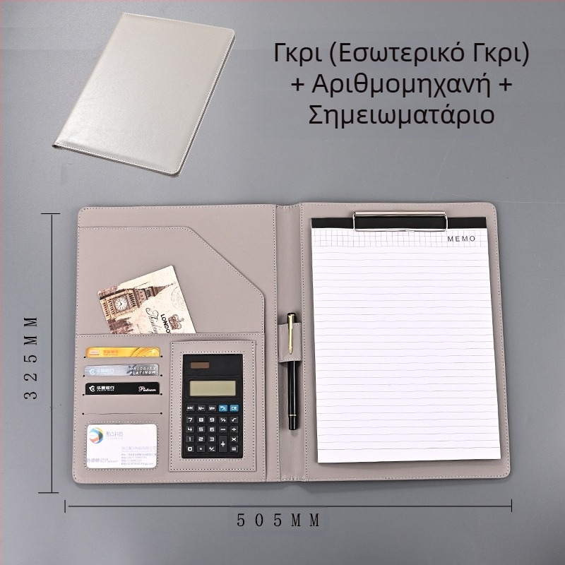 Πολυλειτουργικό γραφείο γραφείου A4 φάκελος δεδομένων πίνακας δεδομένων κλιπ δερμάτινο συμβόλαιο πώλησης αυτό το σημείο κλιπ ενιαίου διευθυντή ομιλίας