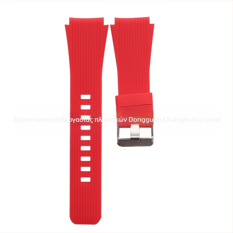 Νέο μοντέλο κατάλληλο για λουράκι σιλικόνης Samsung Gear S4Sport 22mm Λουράκι σιλικόνης S4 Κατασκευαστής λουριού Samsung