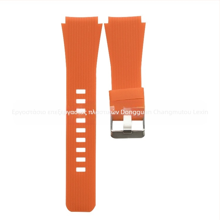 Νέο μοντέλο κατάλληλο για λουράκι σιλικόνης Samsung Gear S4Sport 22mm Λουράκι σιλικόνης S4 Κατασκευαστής λουριού Samsung