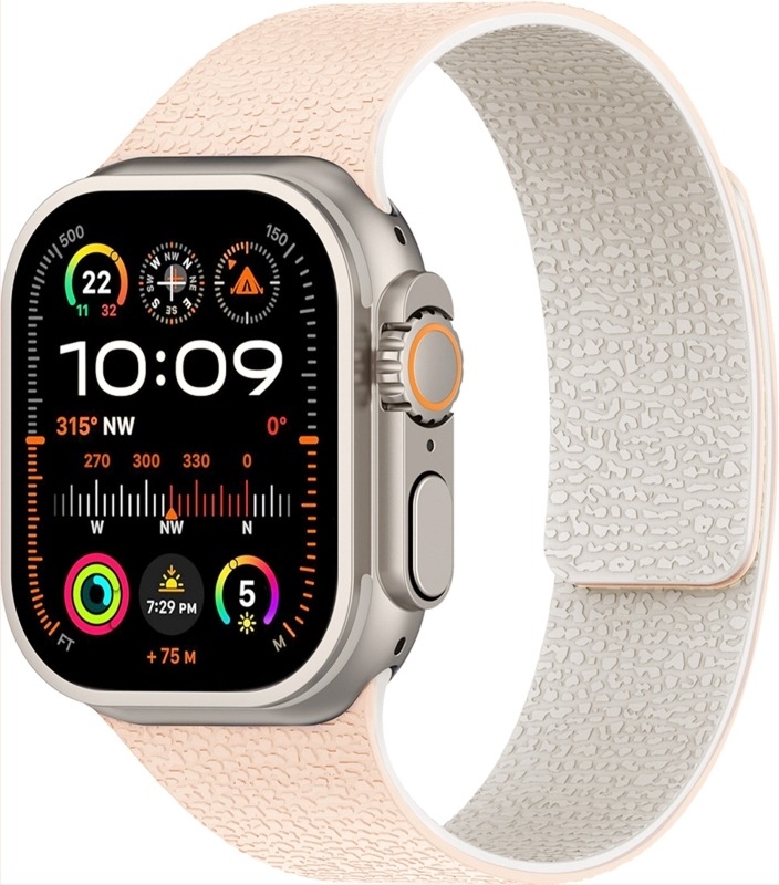 Κατάλληλο για Apple Iwatches10, Huawei Gt, Xiaomi S4, Samsung, S11, σιλικόνη με μαλακή μαγνητική βεντούζα και λουράκι ρολογιού