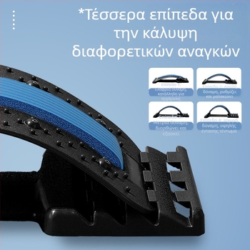 Συσκευή καταπραϋντικής οσφυϊκής χώρας Αρχική σελίδα Διόρθωση πλάτης Οσφυϊκής χώρας Τεντωτήρας μέσης Μασάζ μαξιλαριού Γιόγκα Χονδρική πώληση χαλιών γυμναστικής