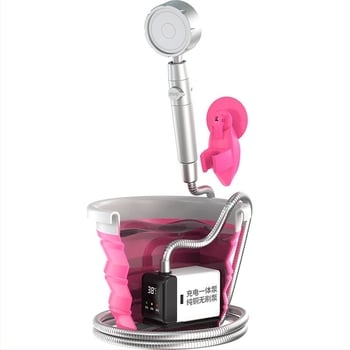 Απλό ντους χωρίς πρίζα για αγροτικές περιοχές, εργοτάξιο, εξωτερικός κοιτώνας φοιτητών, μπάνιο με τεχνητό ντους, επαναφορτιζόμενη οικιακή ντουζιέρα