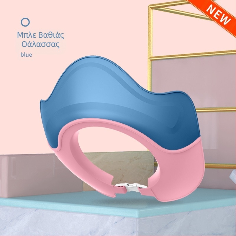 Σκούφος πλυσίματος μαλλιών για μωρά χοιριδίων, παιδικό σκούφο πλυσίματος μαλλιών, τεχνητό σκούφο μπλοκαρίσματος νερού, προστασία αυτιών για το πλύσιμο μαλλιών, χονδρική πώληση