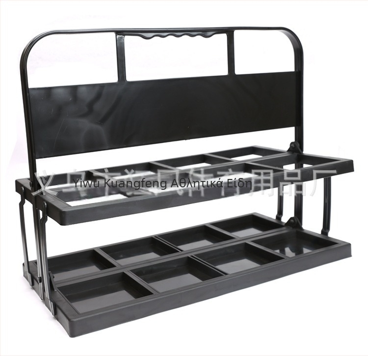 Χονδρική φορητή θήκη βραστήρα πτυσσόμενη αθλητική θήκη βραστήρα για καλάθι παίκτη, κάτοχος ποτηριού νερού, οκτώ τρύπες, προμήθειες προπόνησης ποδοσφαίρου