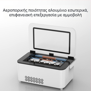 Φορητό ψυγείο ινσουλίνης Kubao μίνι αυτοκίνητο σπίτι διπλής χρήσης ψύξη 0-8 βαθμών US8 επαναφορτιζόμενο μικρό ψυγείο