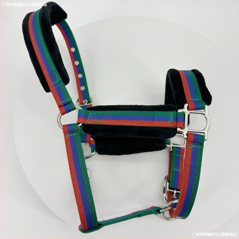 Ιμάντας συγκράτησης χαλιναριού, πλήρες σετ κλουβιών κατά της λείανσης, είδη ιππασίας, μέγεθος βρύσης για πόνυ, επαγγελματικό χαλινάρι κατά της λείανσης