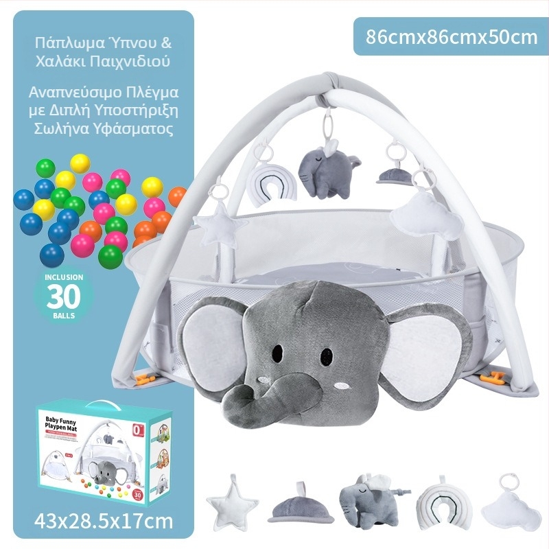 Διασυνοριακό παιχνίδι φράχτη μωρού Βάση γυμναστικής Νεογέννητο μωρό Φώτιση Πρώιμη εκπαίδευση Χαλί για σέρσιμο στον ωκεανό Μπάλα πισίνας Παιχνίδι δώρο