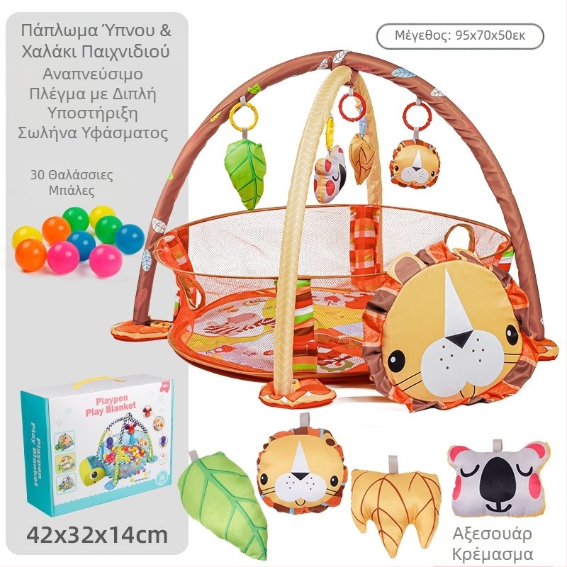 Διασυνοριακό παιχνίδι φράχτη μωρού Βάση γυμναστικής Νεογέννητο μωρό Φώτιση Πρώιμη εκπαίδευση Χαλί για σέρσιμο στον ωκεανό Μπάλα πισίνας Παιχνίδι δώρο