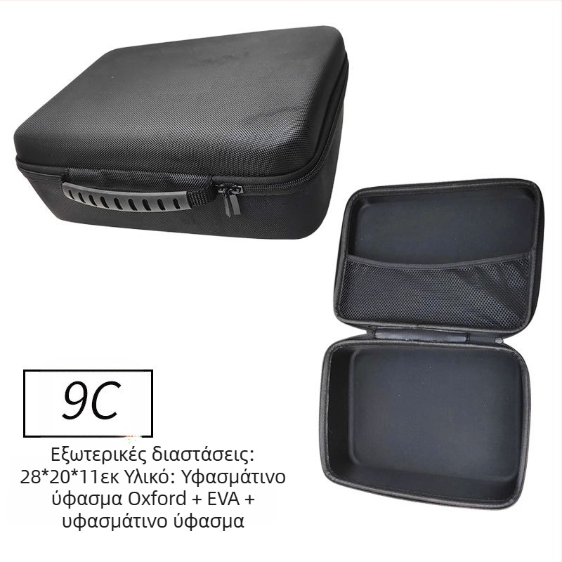 Τσάντα αποθήκευσης από σκληρό κέλυφος Eva από κατασκευαστή πηγής, μεγάλο κιτ εργαλείων, πολλαπλών μεγεθών, ψηφιακό ηλεκτρονικό κουτί συσκευασίας προϊόντων