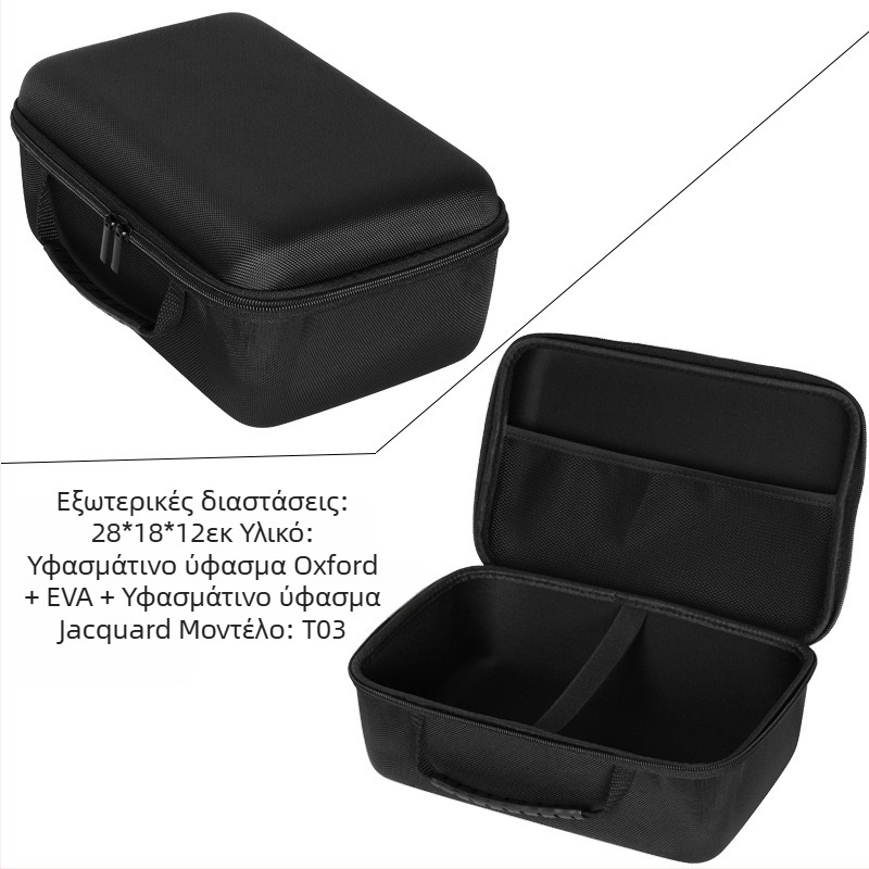 Τσάντα αποθήκευσης από σκληρό κέλυφος Eva από κατασκευαστή πηγής, μεγάλο κιτ εργαλείων, πολλαπλών μεγεθών, ψηφιακό ηλεκτρονικό κουτί συσκευασίας προϊόντων