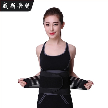 Διασυνοριακή Αθλητική Ιδρώτα Προστασία Μέσης Γυμναστικής Αναπνέουσα Ζώνη Μεγάλου Μεγέθους Ζεστή Υποστήριξη Μπλε και Μαύρη Ζώνη Προστασίας Μέσης