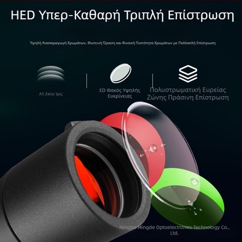 Νέος χονδρικός καθρέφτης παρατήρησης πουλιών HED25-75X60 κατασκευαστών, νυχτερινής όρασης HD, μεγάλης διαμέτρου καθρέφτης παρατήρησης πουλιών εξωτερικού χώρου