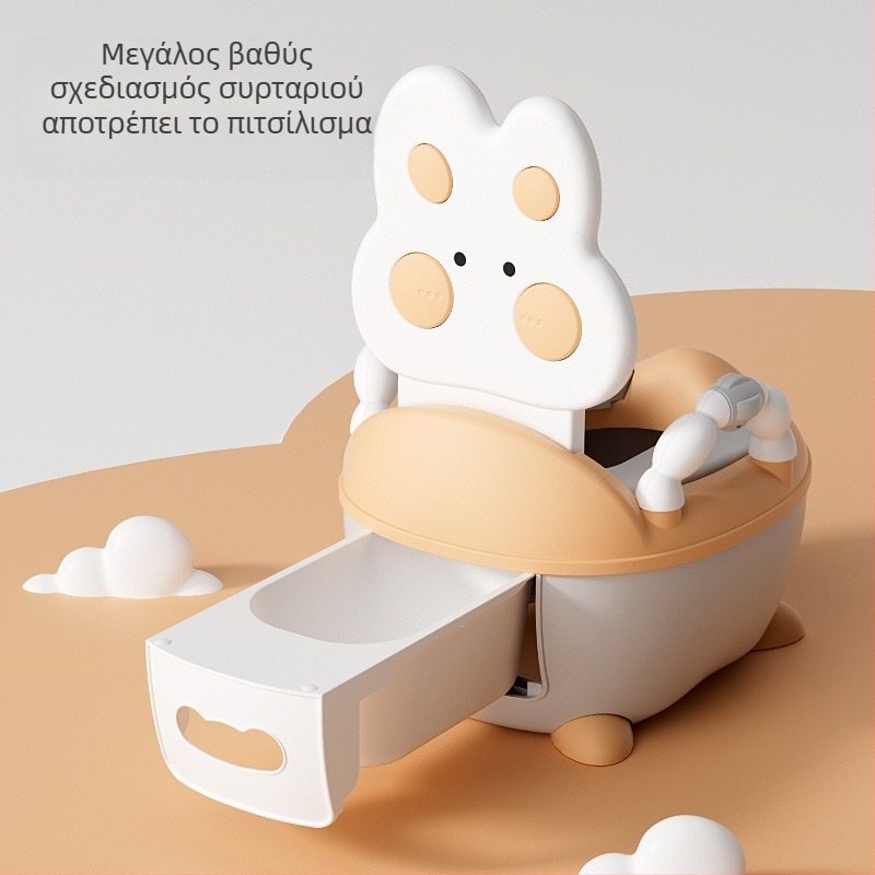 Παιδική τουαλέτα Τουαλέτα Μικρό αγόρι κορίτσι μωρό Τουαλέτα μωρού Οικιακή τουαλέτα Μεγάλος κουβάς ούρων Ουρολεκάνη