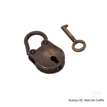 Vintage Ξύλινο Κουτί Αποθήκευσης με Κλειδαριά Ξύλινο Κουτί Αντίκα Μικρό Ξύλινο Κουτί Αποθήκευσης Θησαυρού