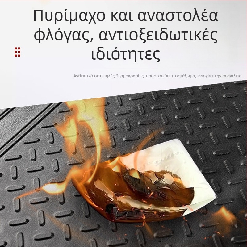 Πατάκι πορτμπαγκάζ αυτοκινήτου, πλήρως κλειστό, πατάκι οπίσθιου χώρου αποσκευών, μπορεί να κοπεί, αδιάβροχο, εύκολο στο καθάρισμα, πατάκι πορτμπαγκάζ