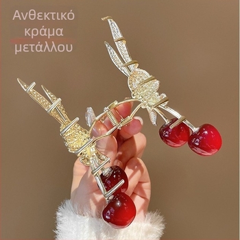 Κλιπ μαλλιών με κερί κουνελιού, θηλυκό κλιπ μαλλιών με κοπή πλάτης, υψηλής ποιότητας, μεγάλο κλιπ μαλλιών καρχαρία, κλιπ μαλλιών, κόμμωση