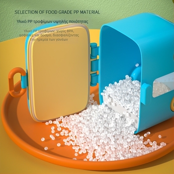 Κουβάς αποθήκευσης σιτηρών για κατοικίδια, κουτί αποθήκευσης τροφής για γάτες, σφραγισμένο κουτί, ανθεκτικό στην υγρασία κουτί αποθήκευσης τροφής για σκύλους, κουτί αποθήκευσης γάτας