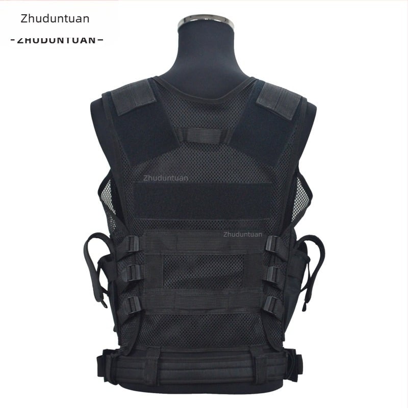 Διασυνοριακό δημοφιλές τακτικό γιλέκο 047, με πλέγμα, αναπνεύσιμο, ανθεκτικό στη φθορά, εξοπλισμός προστασίας για υπαίθρια εκπαίδευση